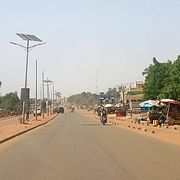 En gata i Niamey i Niger.