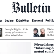 Bulletins hemsida.