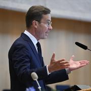 Arkivbild på Statsminister Ulf Kristersson (M).