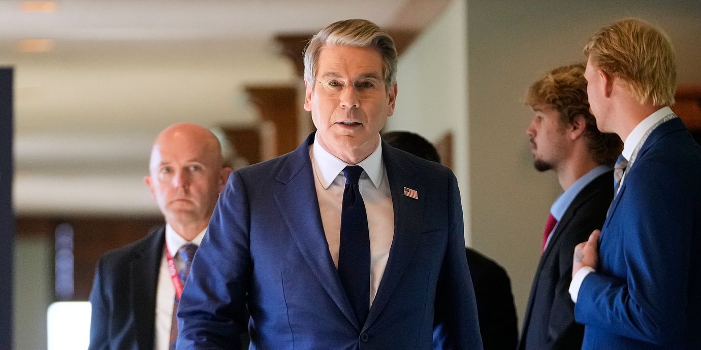 Finansminister Scott Bessent.