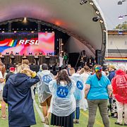 Arkivbild: Partiledardebatten på Stockholm Pride 2022.