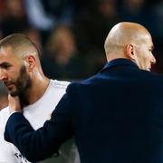 Karim Benzema och Zinidine Zidan