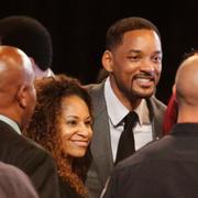 Will Smith med hustrun Jada Pinkett.