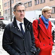 Riksbankschef Erik Thedéen och förste vice riksbankschef Anna Breman.