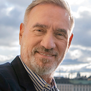 Roland Emmerich och Greta Thunberg.
