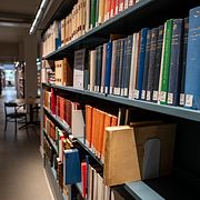 Universitetsbiblioteket i Lund. Arkivbild