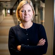 Magdalena Andersson, finansminister (S).