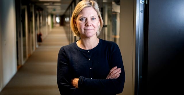 Magdalena Andersson, finansminister (S). Christine Olsson/TT / TT NYHETSBYRÅN
