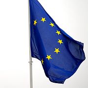 Arkivbild av en EU-flagga.