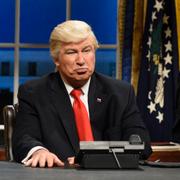 Alec Baldwin som Trump i SNL.