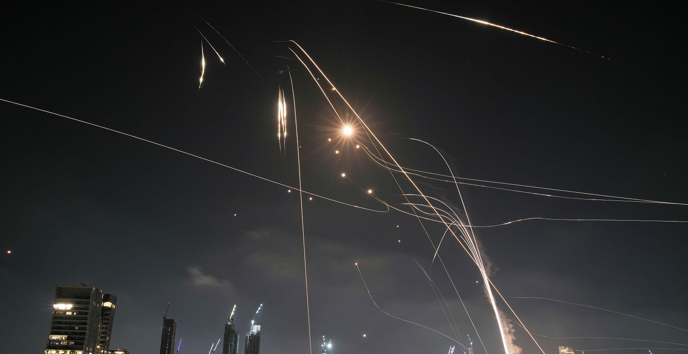 Israels luftvärnssystem.