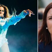 Beyoncé och Birgitta Ohlsson.