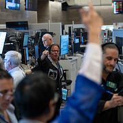 Wall Street. Illustrationsbild.