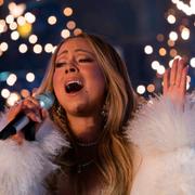 Mariah Carey på Times Square.