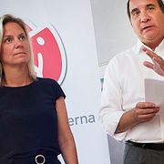Magdalena Andersson och Stefan Löfven.