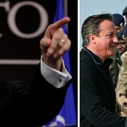 Robert Gates och David Cameron.