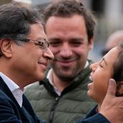 Gustavo Petro med dottern Antonella