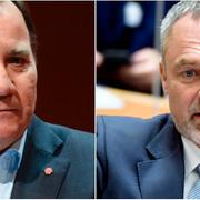 Stefan Löfven (S) och Jan Björklund (L)