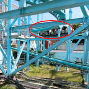 Bild på Jetline på olycksdagen.