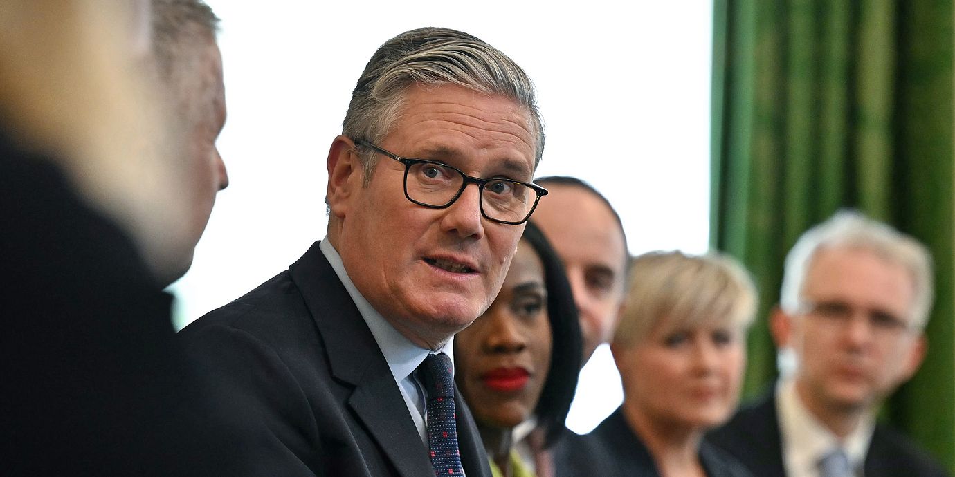 Storbritanniens premiärminister Keir Starmer.