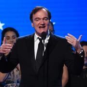 Quentin Tarantino vid måndagens gala