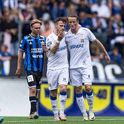 Bild från matchen mellan IFK Göteborg och Sirius.