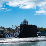 Charles Michel/Amerikanska ubåten USS Illinois 