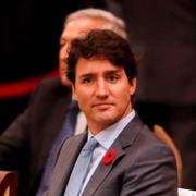 Kanadas premiärminister Justin Trudeau vid Ape