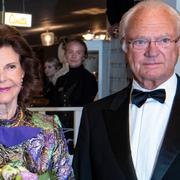 Drottning Silvia och kung Carl XVI Gustaf i Malmö i september.