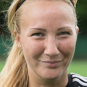 Arkivbild: Emma Lundh under tiden i AIK.