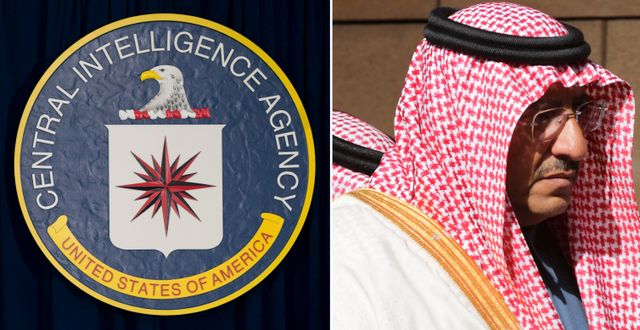 CIA:s symbol/al-Jabris beskyddare, prins Mohammed bin Nayef.  TT