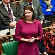 Liberaldemokraternas partiledare Jo Swinson. 