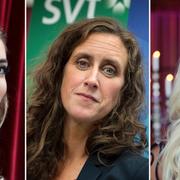 Gina Dirawi, SVT:s vd Hanna Stjärne, Malena Ernman