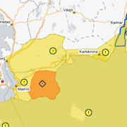 Illustrationsbild/Varningsområdet.