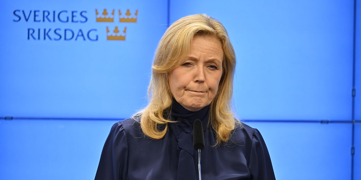 Centerpartiets partiledare Elisabeth Thand Ringqvist.