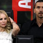 Helena Seger och Zlatan Ibrahimovic.