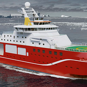 Illustration av ”RRS Sir David Attenborough”