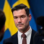 Migrationsminister Johan Forssell (M).