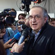 Sergio Marchionne under en presskonferens i juni i år. 