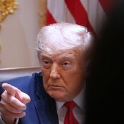 Donald Trump, bild från 27 maj.
