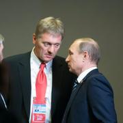 Peskov och Putin. Arkiv.