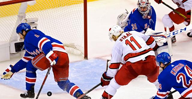 New York Rangers är utslaget ur playoffet till Stanley Cup-slutspelet. Frank Gunn / TT NYHETSBYRÅN