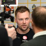 Tidigare mittfältaren Sebastian Larsson, nu i rollen som ny assisterande tränare.