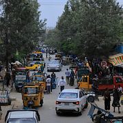 En gata i regionen Tigrays huvudstad Mekelle.