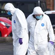 Polisen har under dagen genomfört en teknisk undersökning vid platsen.