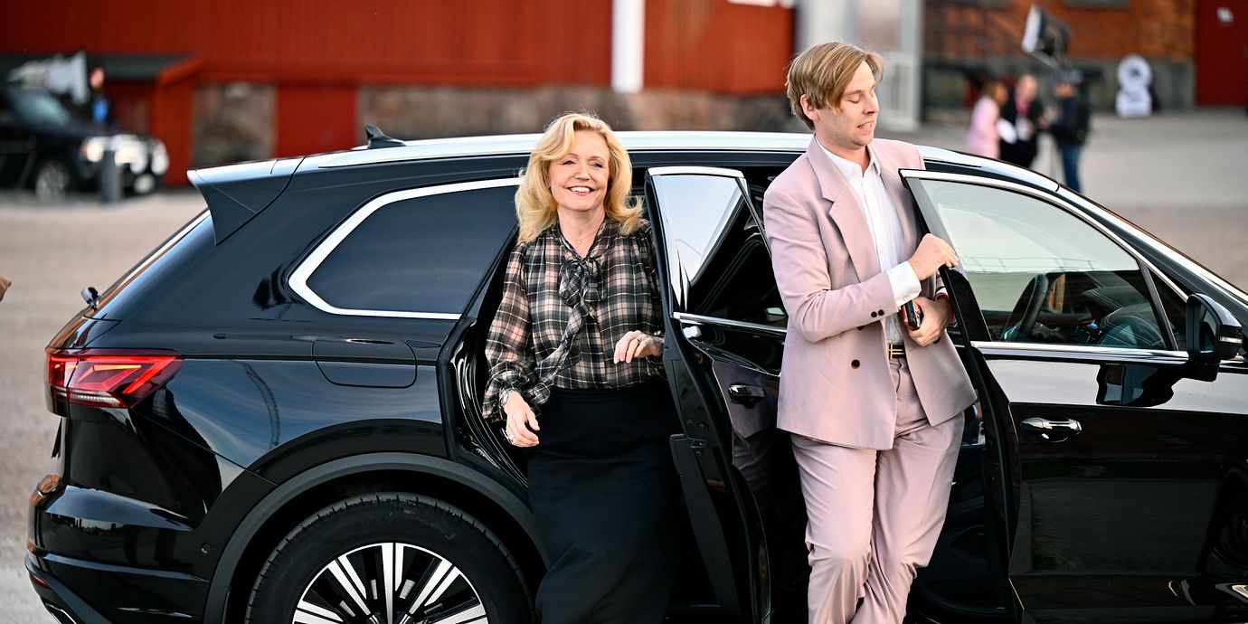 C-ledaren Elisabeth Thand Ringqvist, arkivbild från 11 september.