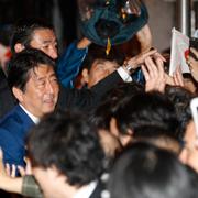 Japans premiärminister Shinzo Abe. 