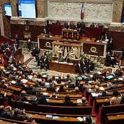 Den franska nationalförsamlingen. 