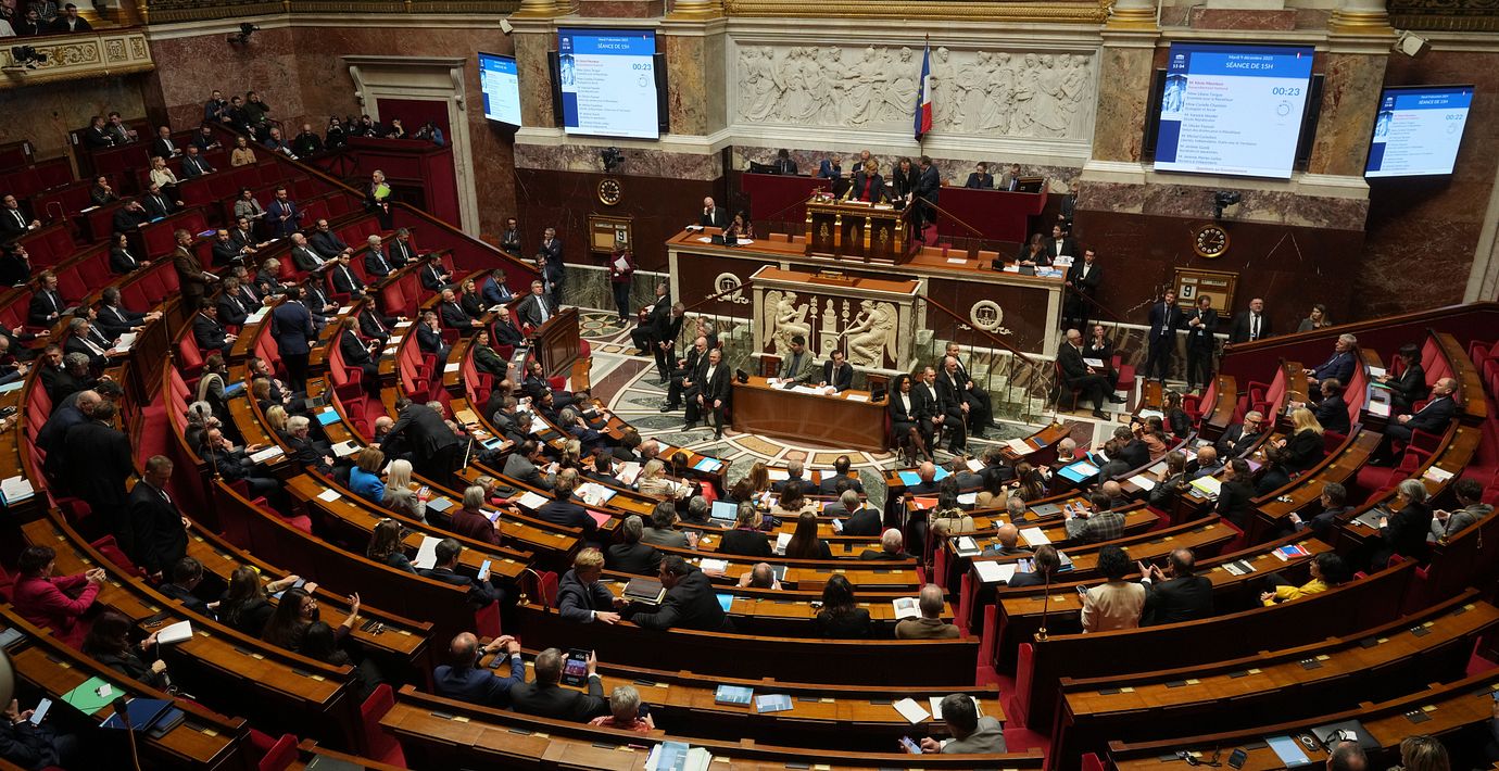 Den franska nationalförsamlingen. 