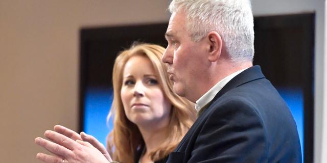 Annie Lööf (C), Anders W Jonsson (C) Janerik Henriksson/TT / TT NYHETSBYRÅN